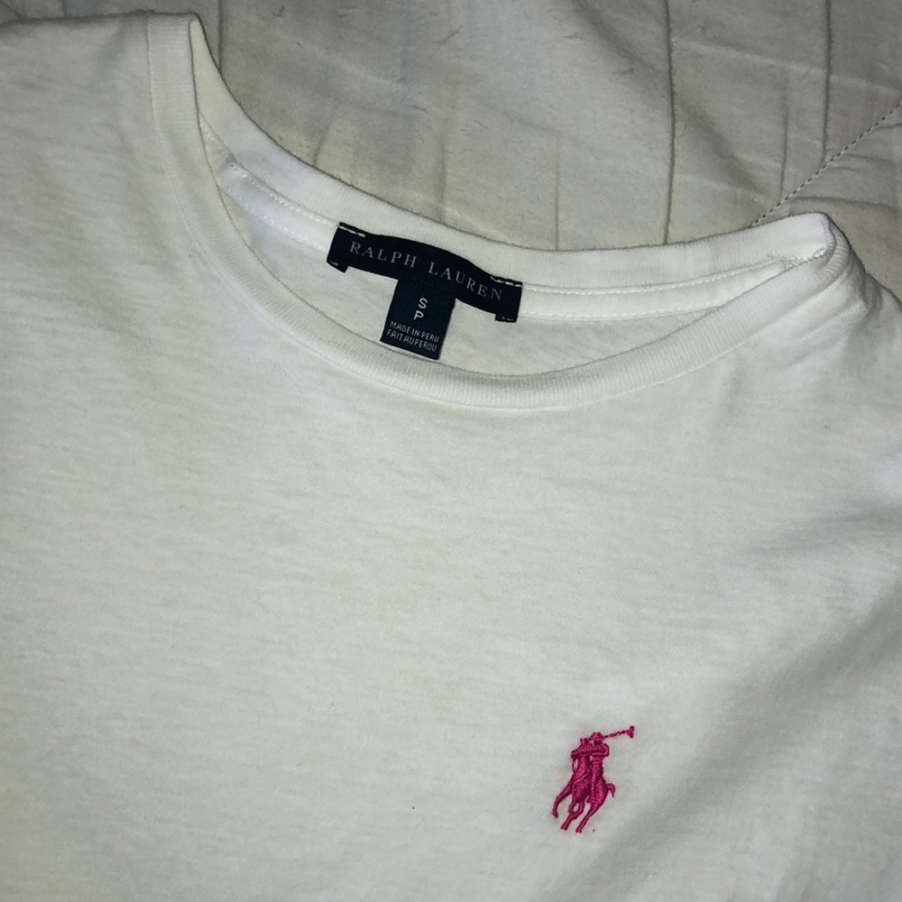 Cropped Ralph Lauren tee - Picture 2 of 3